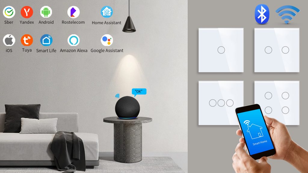Smart Line Products - WiFi and Bluetooth Smart Switches